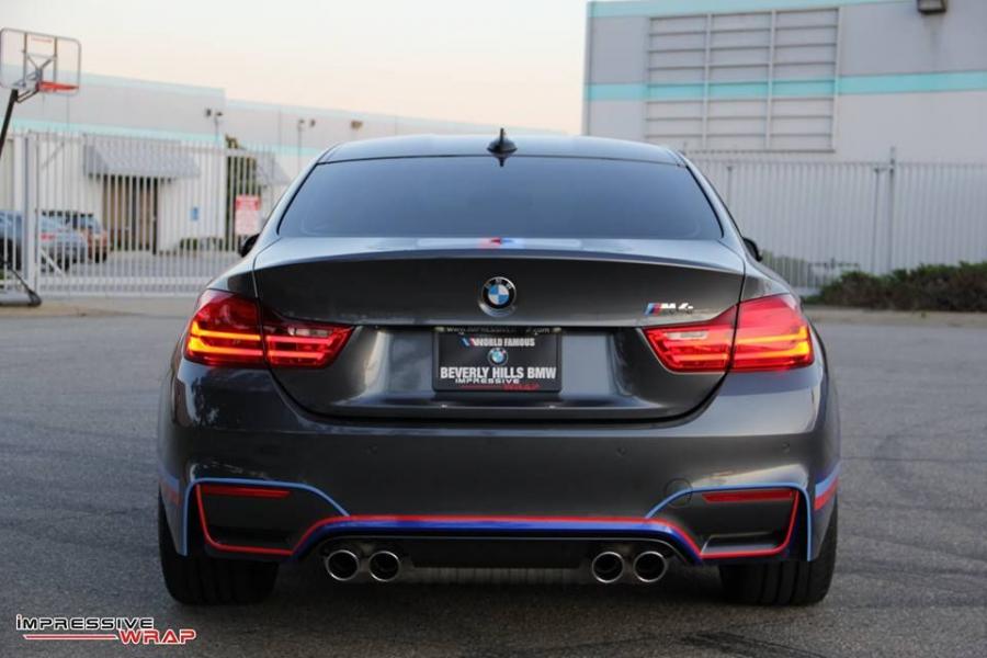  BMW M4 Coupe by Impressive Wrap 2016 года  (фото 8 из 12)